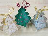 How to Make Crafts Christmas Tree Box